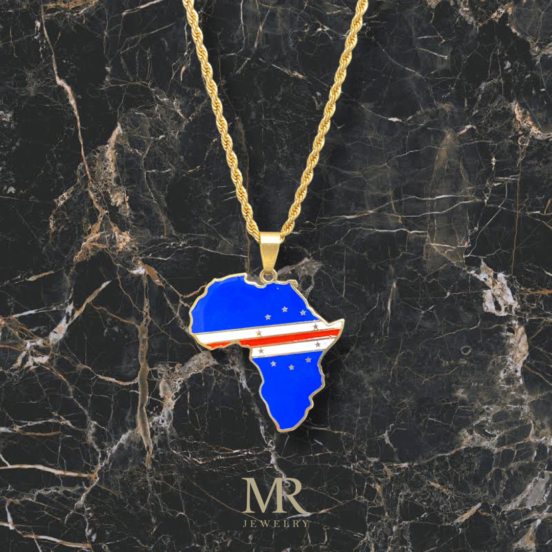 Pendant Kaapverdië gold