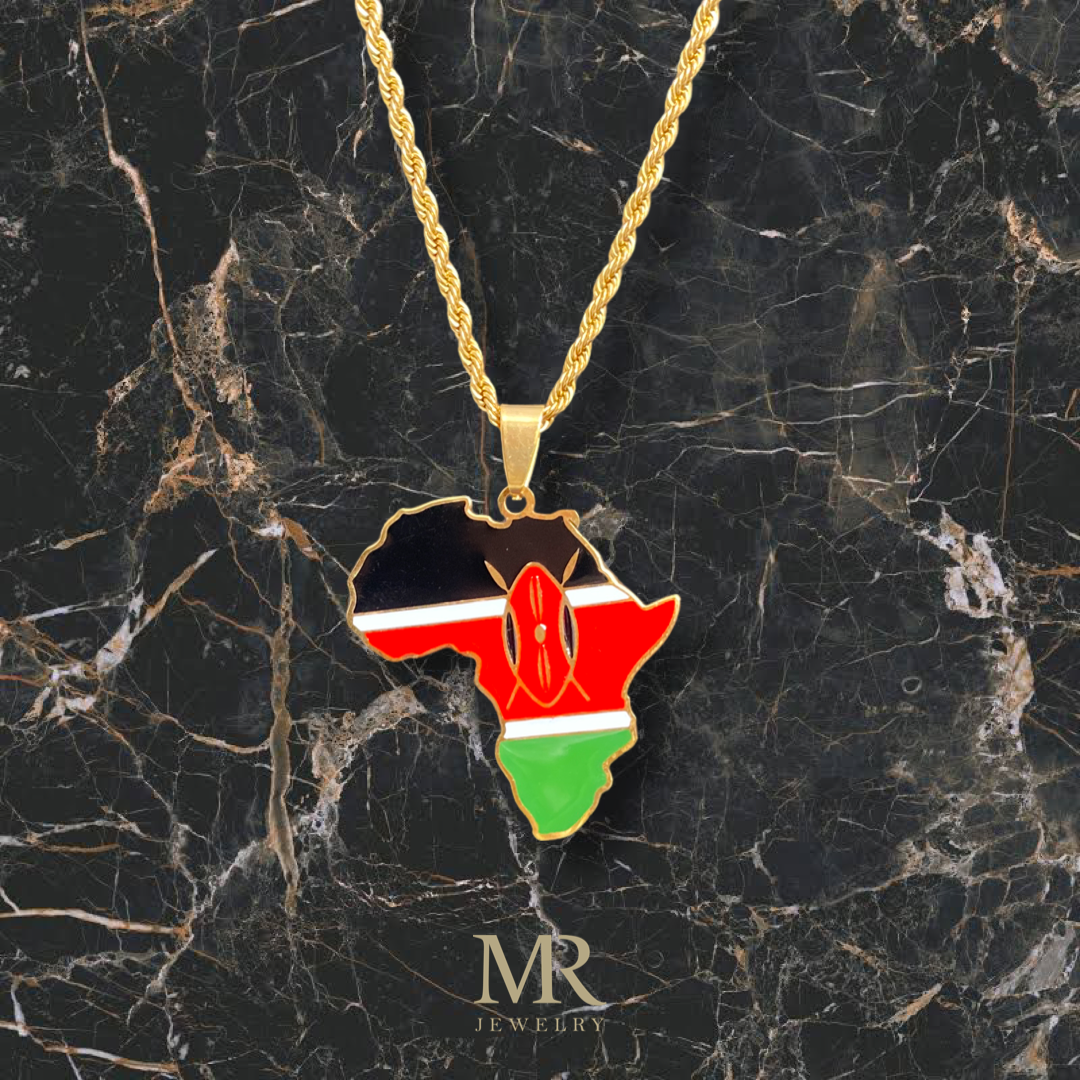 Pendant Kenia gold
