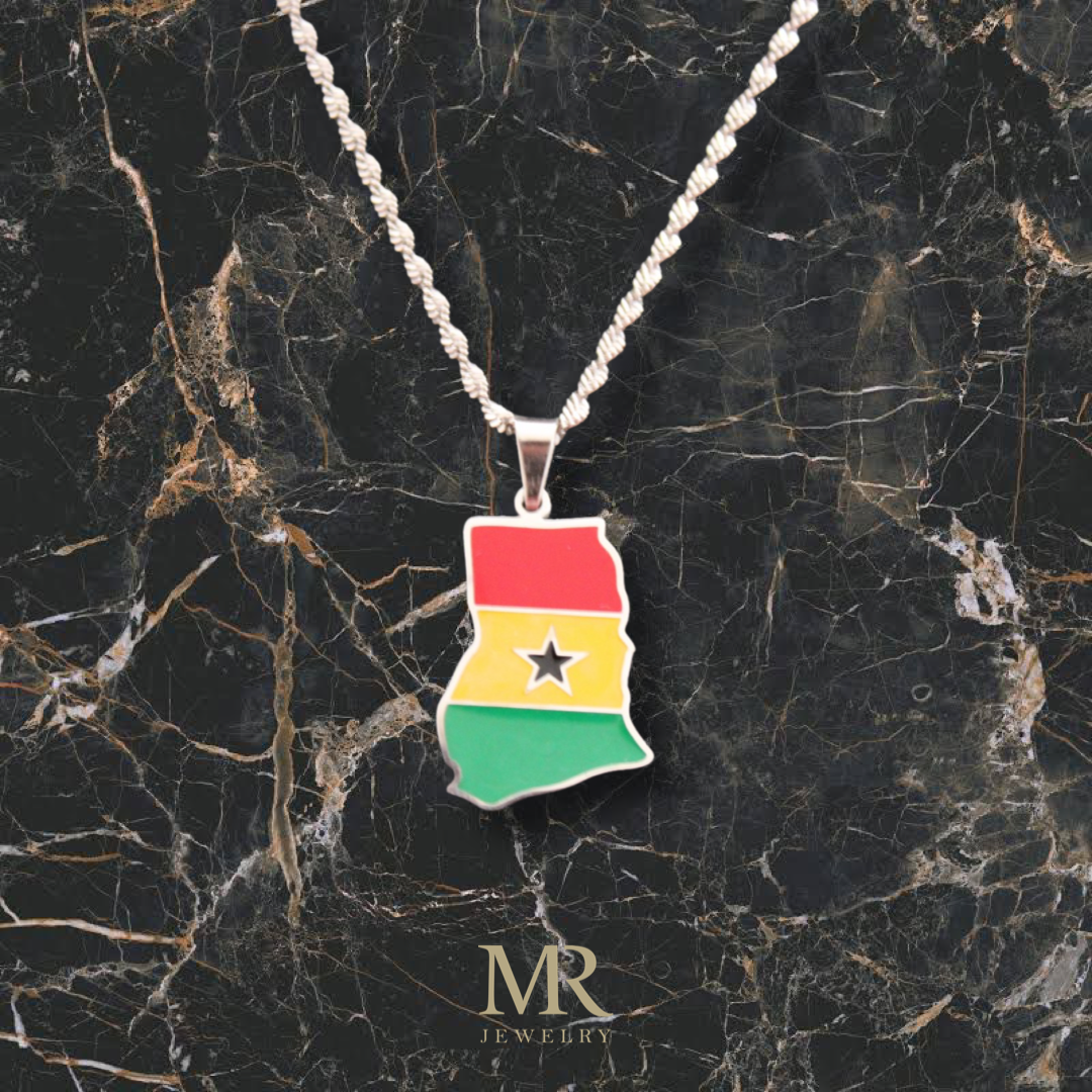 Pendant Ghana silver