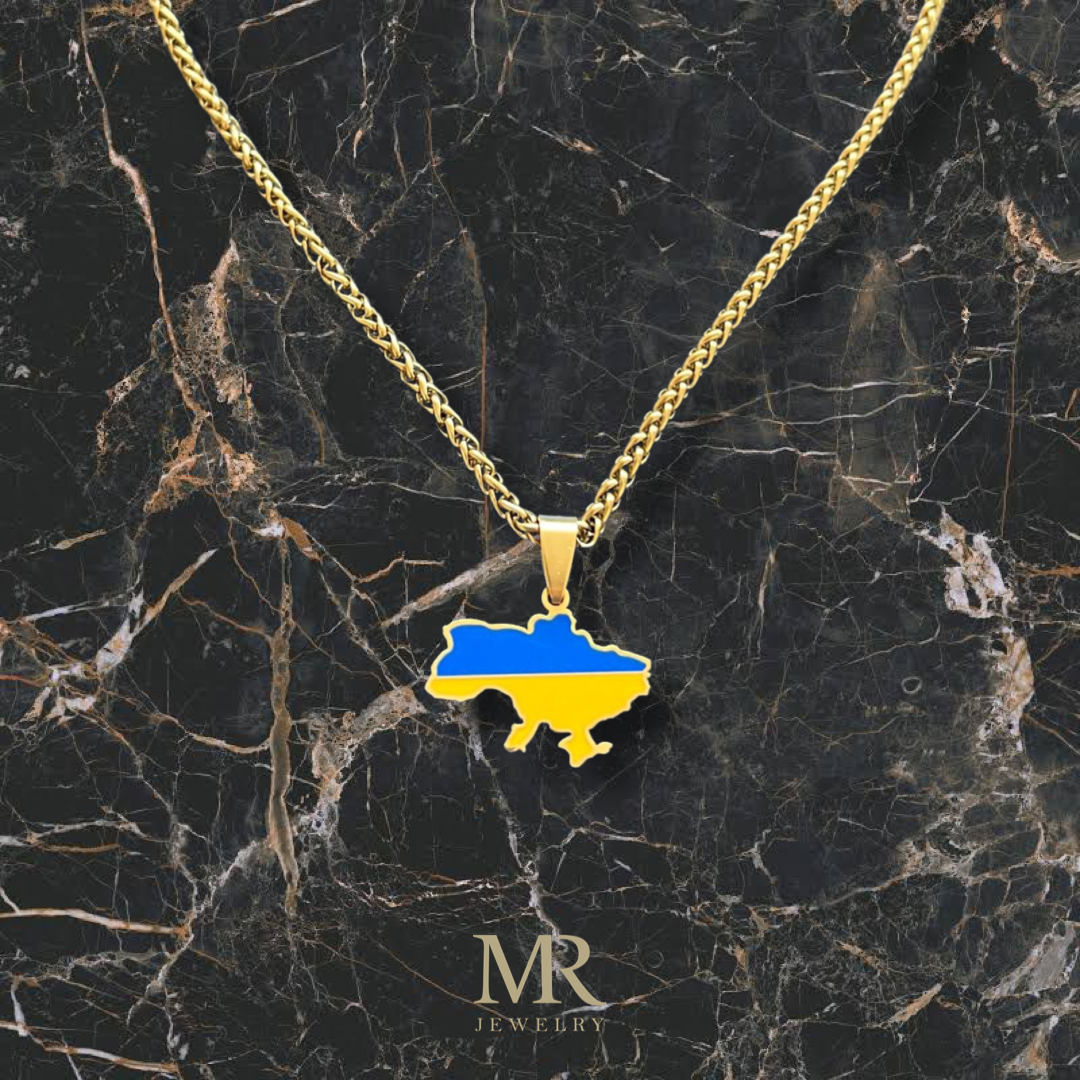 Pendant Oekraïne gold