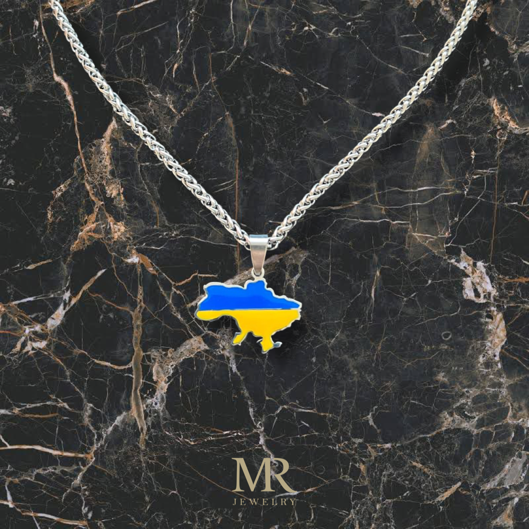 Pendant Oekraïne silver