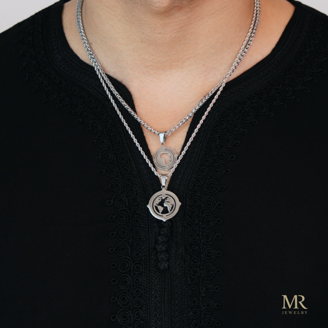 Complete set Afrika & the world silver