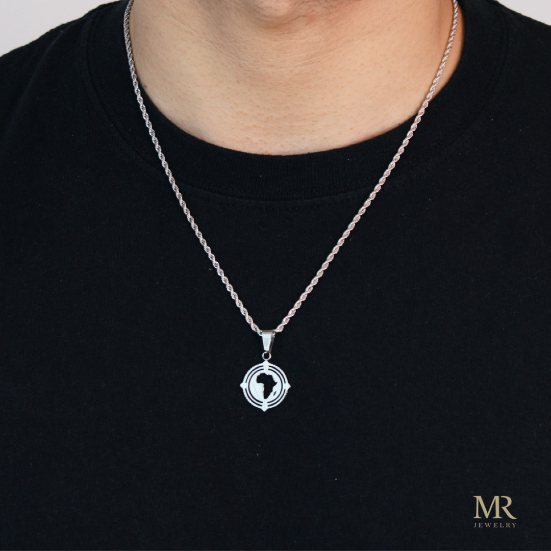 Pendant Afrika silver