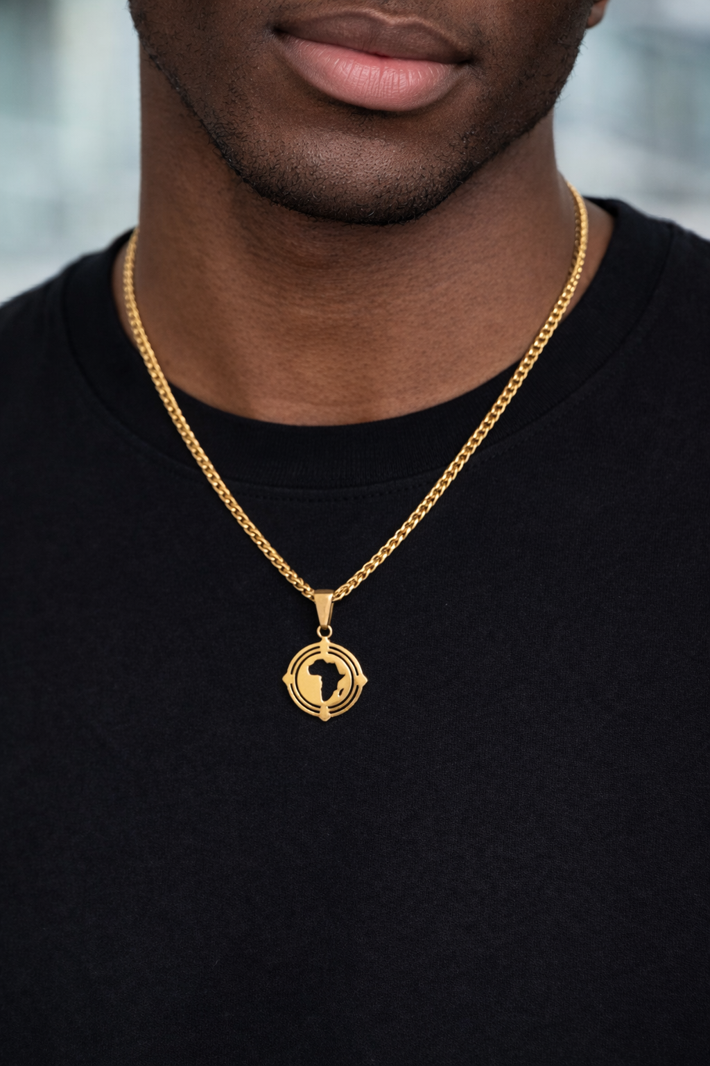 African Gold Pendant – symbol of origin and pride