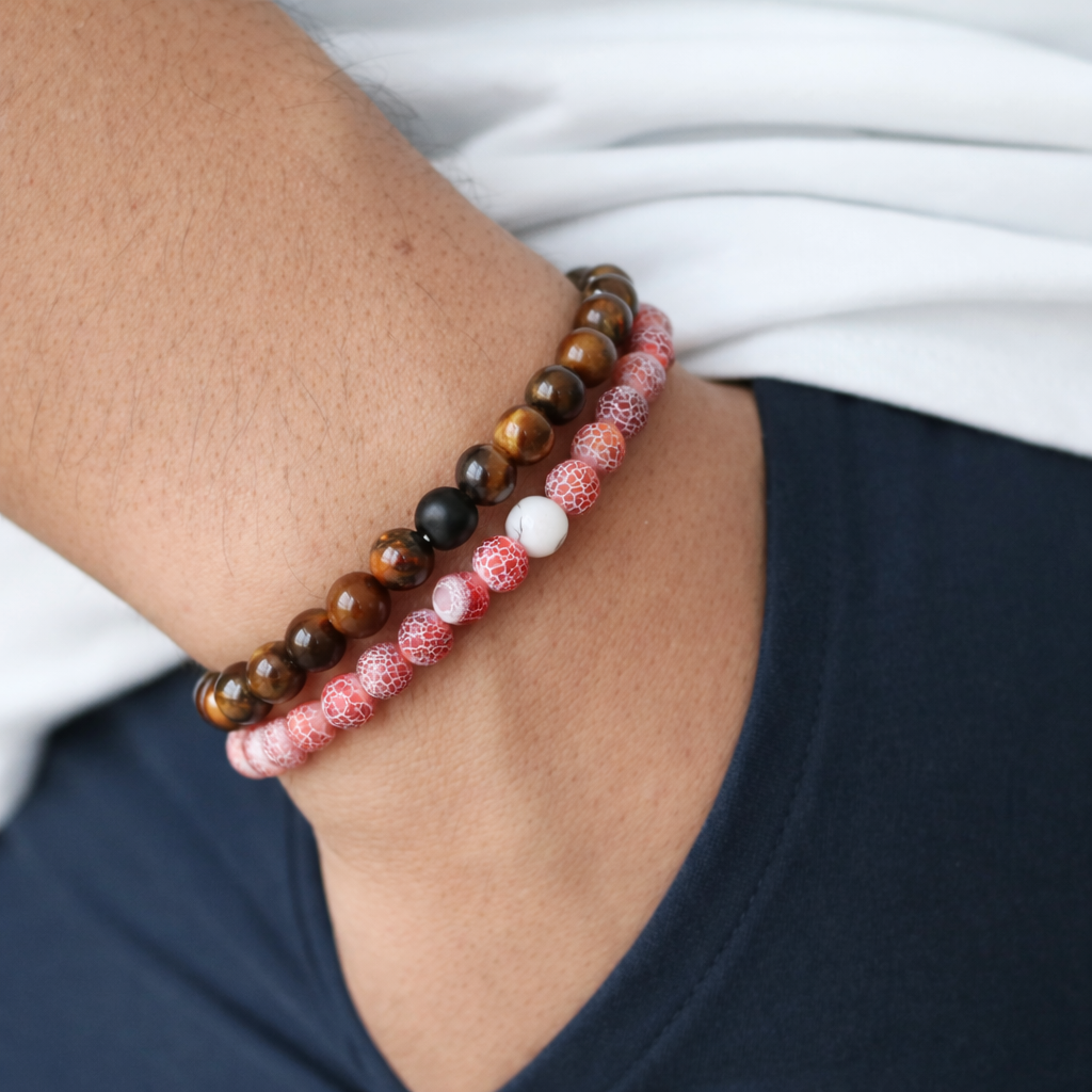 Orange Lava Bead Bracelet – Powerful and Unique