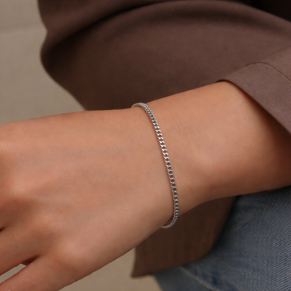 Minimalistische Armband Zilver – limited edition met luxe uitstraling