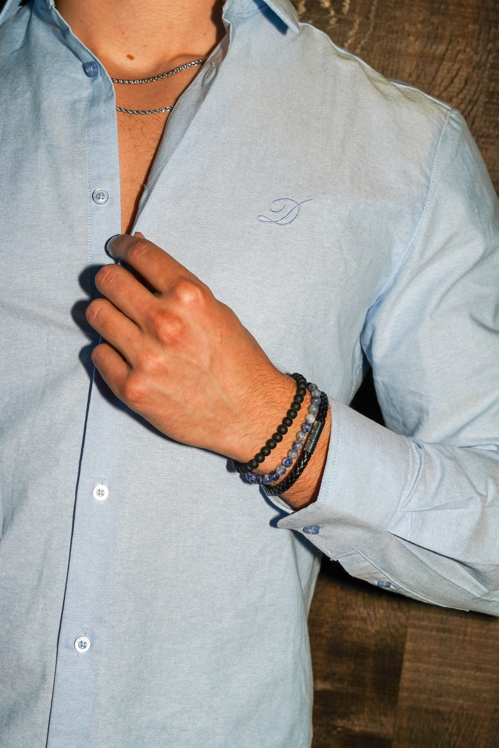 Delft blue beaded bracelet – stylish and timeless