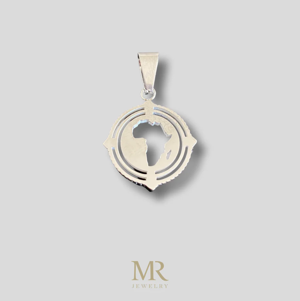 Hanger Afrika Zilver – symbool van oorsprong en trots