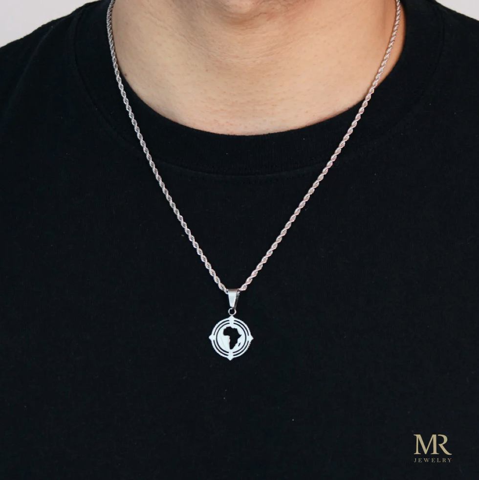 Hanger Afrika Zilver – symbool van oorsprong en trots