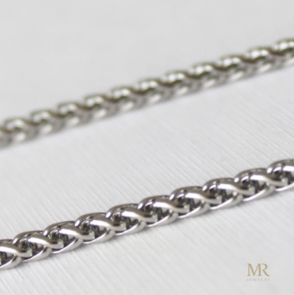 Rope Chain Silver 3mm – stylish chain of high quality