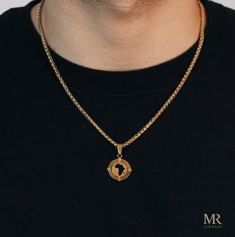 Hanger Afrika Goud – symbool van oorsprong en trots