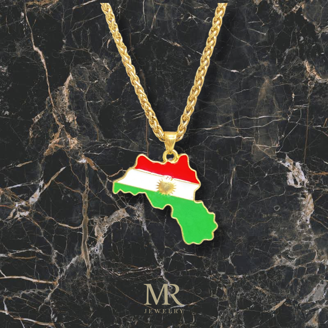 Pendant Kurdistan gold
