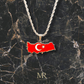 Pendant Turkije silver