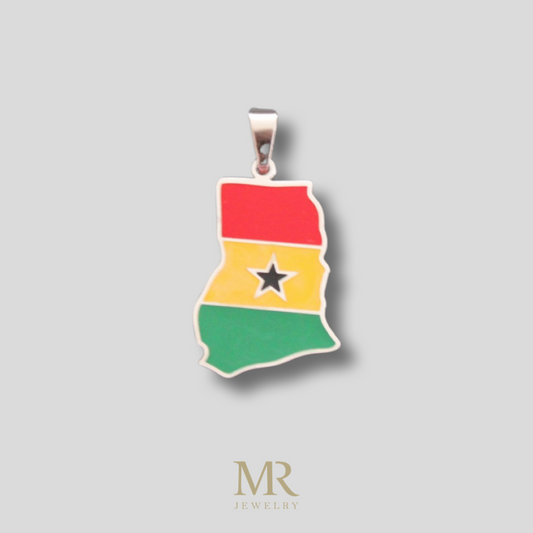 Pendant Ghana silver