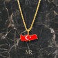 Pendant Turkije gold
