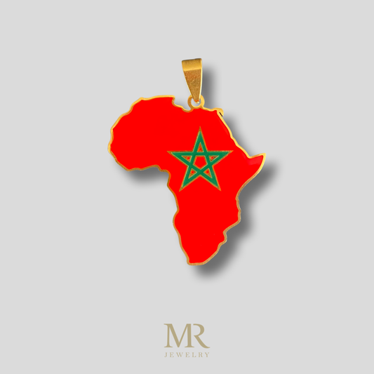 Pendant Marokko gold