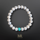 MR beads - Marble turquoise bracelet