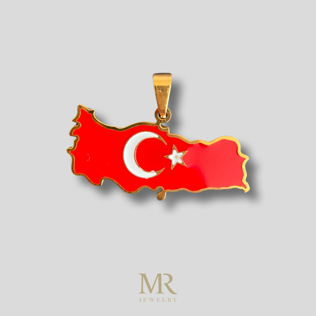 Pendant Turkije gold