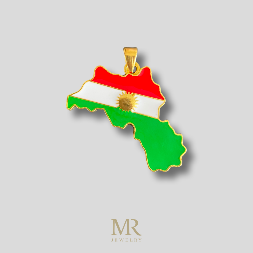 Pendant Kurdistan gold