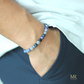 MR beads - Delfts blue bracelet