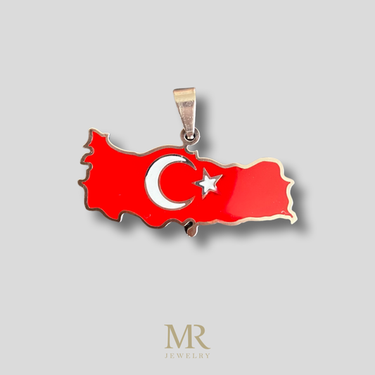 Pendant Turkije silver