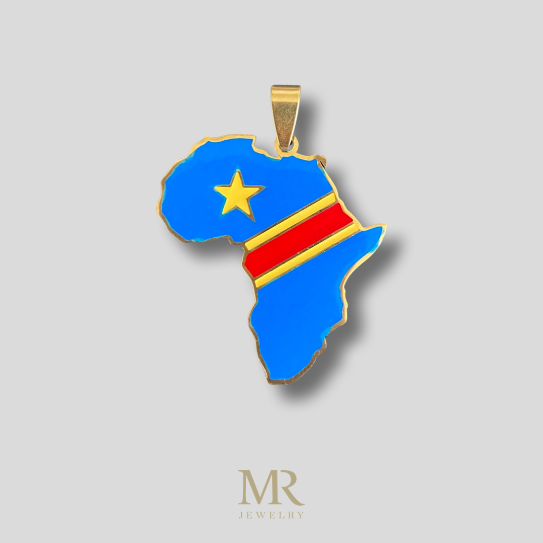 Pendant Congo gold